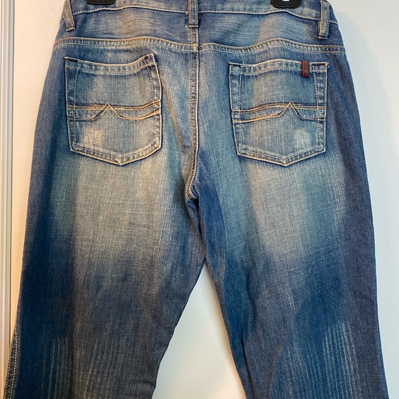 Buffalo Vintage Never Used Detailed Design Sexy Fit Pink Floral Inside Jeans - Picture 2 of 16